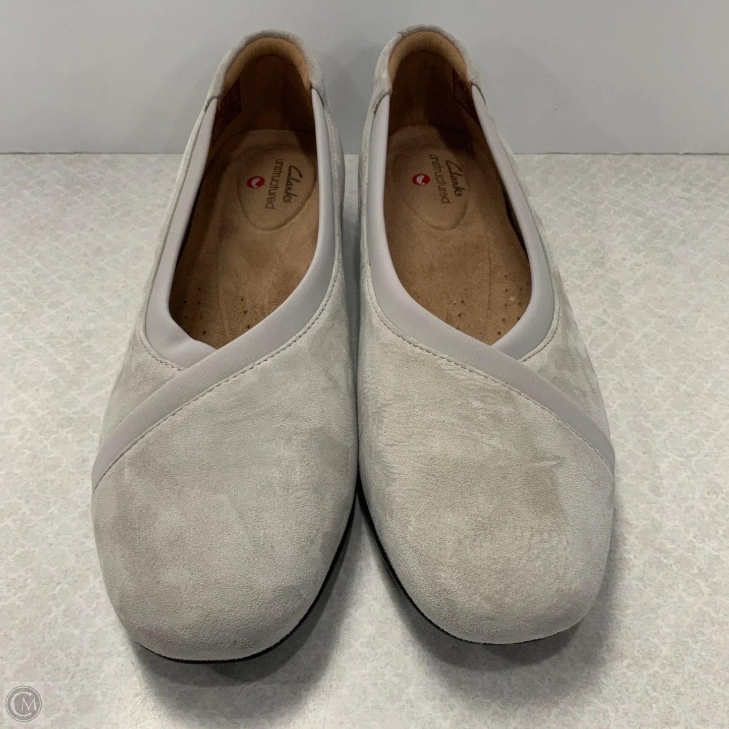 Shoes Flats By Clarks In Blue, Size: 8