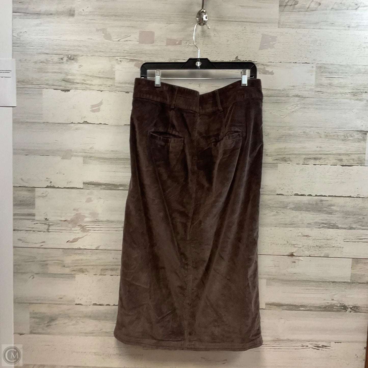 Skirt Midi By Pilcro In Brown, Size: 14