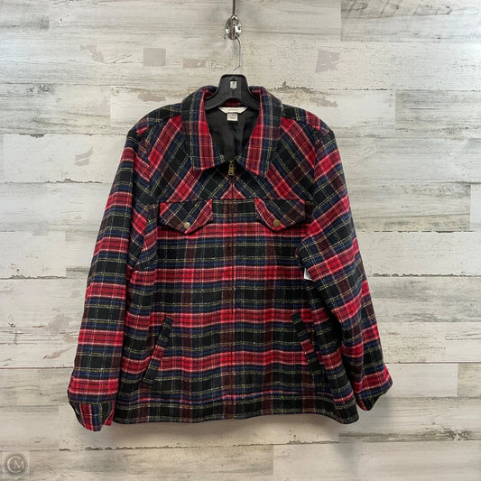 Jacket Other By Cj Banks In Red, Size: 1x