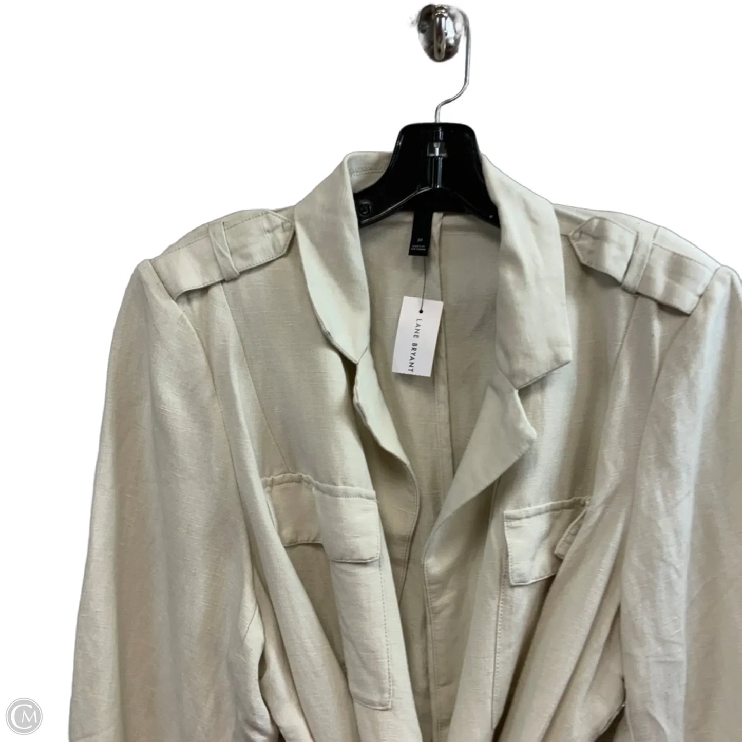 Jacket Other By Lane Bryant In Tan, Size: 2x