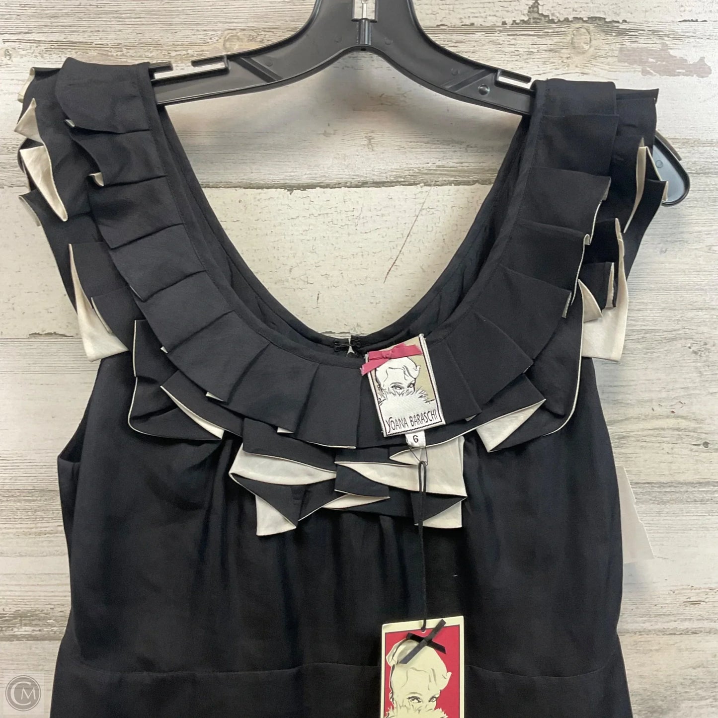 Blouse Sleeveless By yoanna baraschi In Black, Size: 6