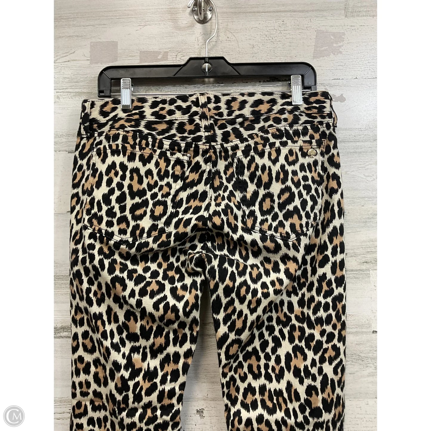 Jeans Designer By Kate Spade In Animal Print, Size: 12