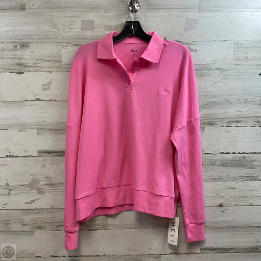 Top Long Sleeve By MELI In Pink, Size: 2x