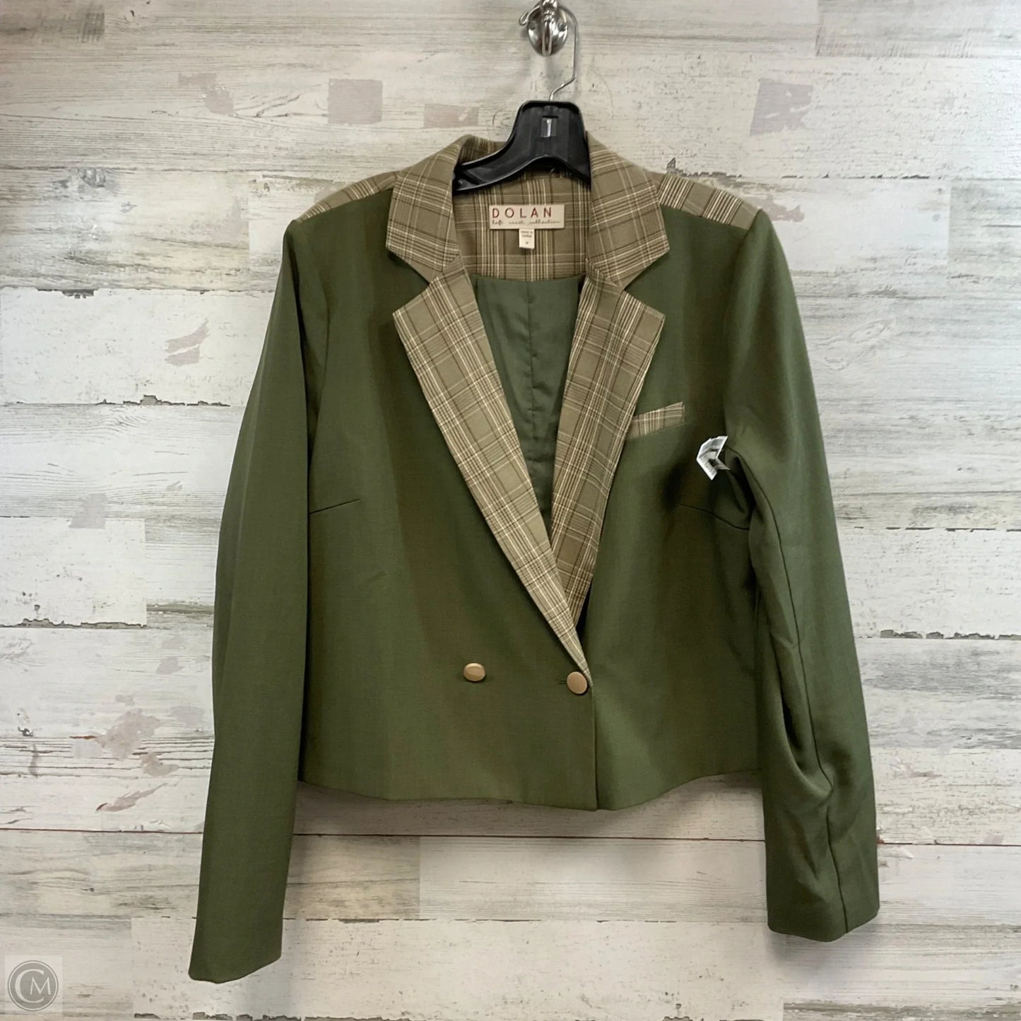 Blazer By Dolan Left Coast In Green, Size: M