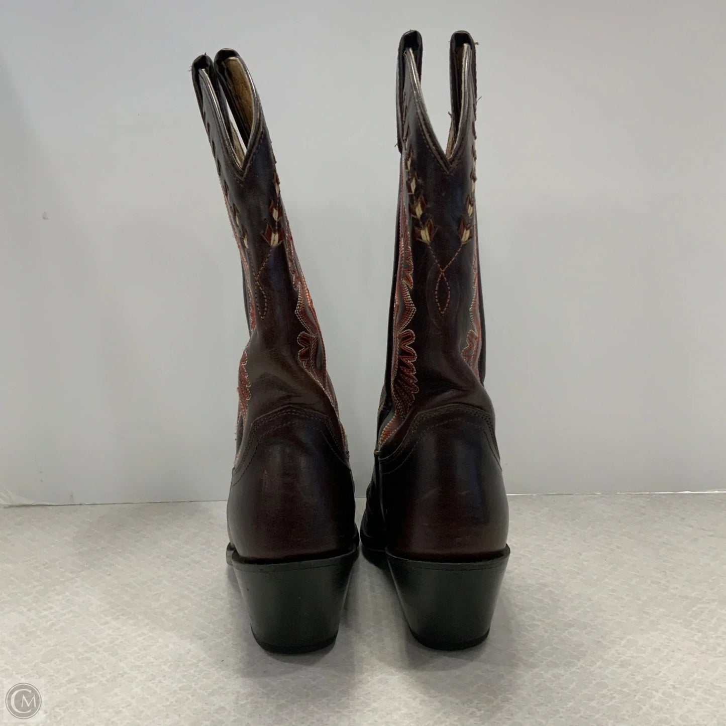 Boots Western By Justin In Brown, Size: 5.5