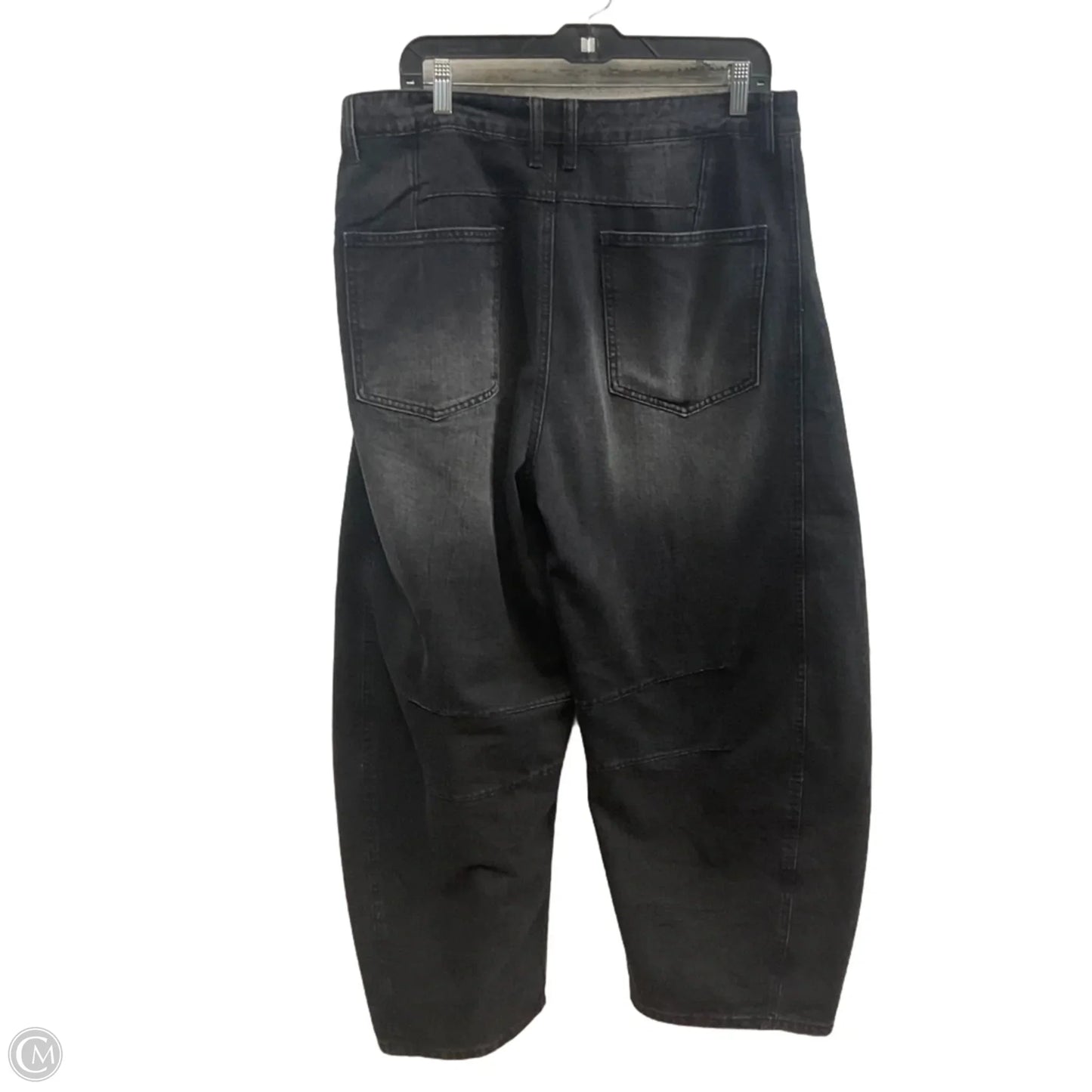 Jeans Straight By Cme In Black Denim, Size: 14