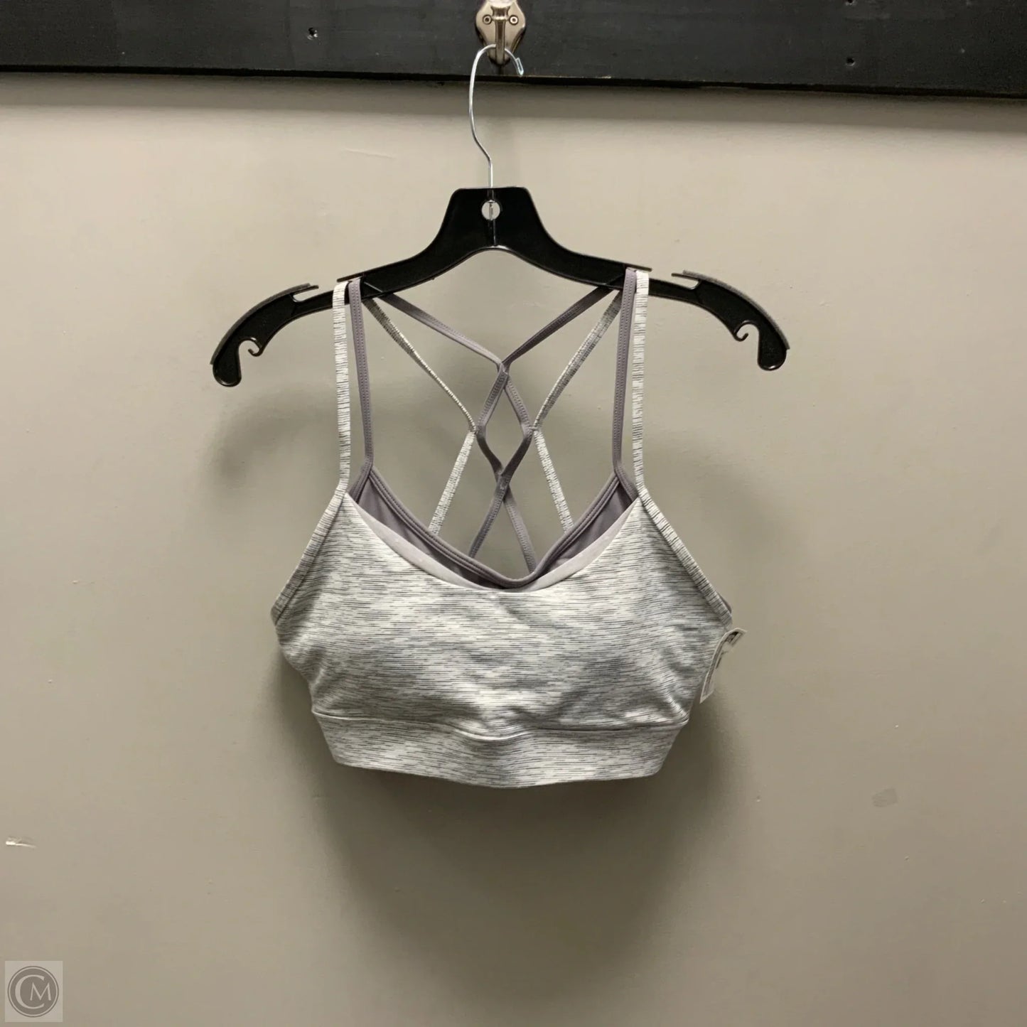 Athletic Bra By Zyia In Grey, Size: M