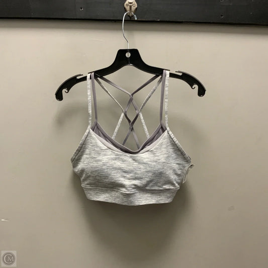 Athletic Bra By Zyia In Grey, Size: M