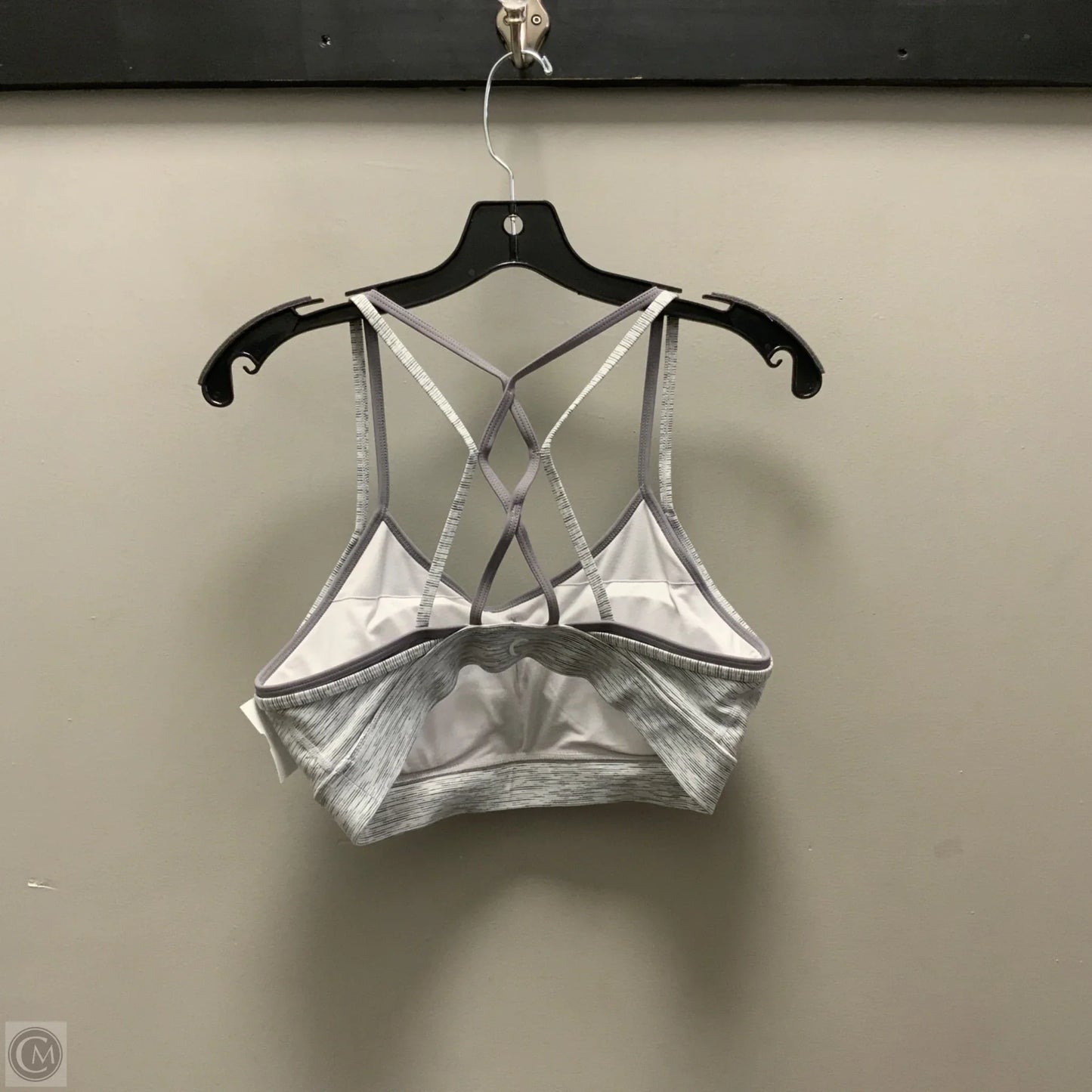 Athletic Bra By Zyia In Grey, Size: M