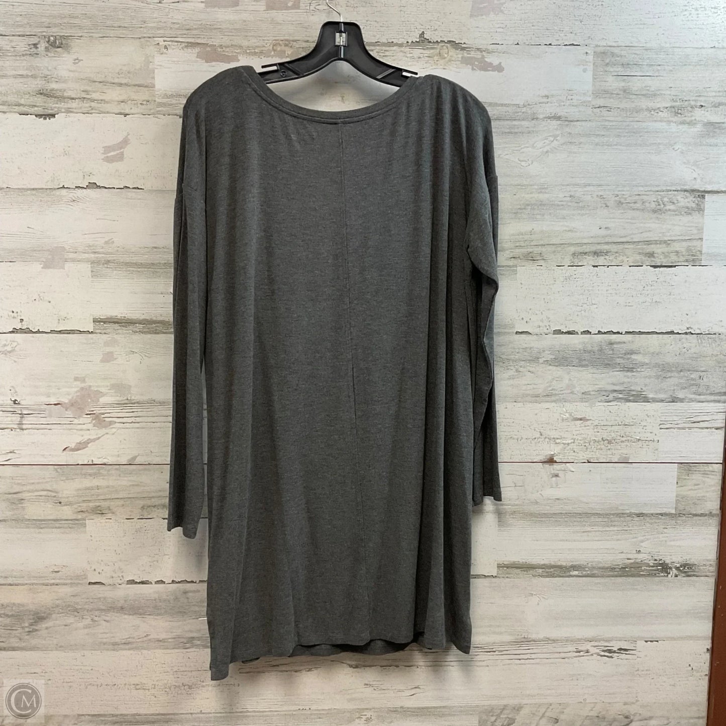 Dress Casual Short By Eileen Fisher In Grey, Size: M