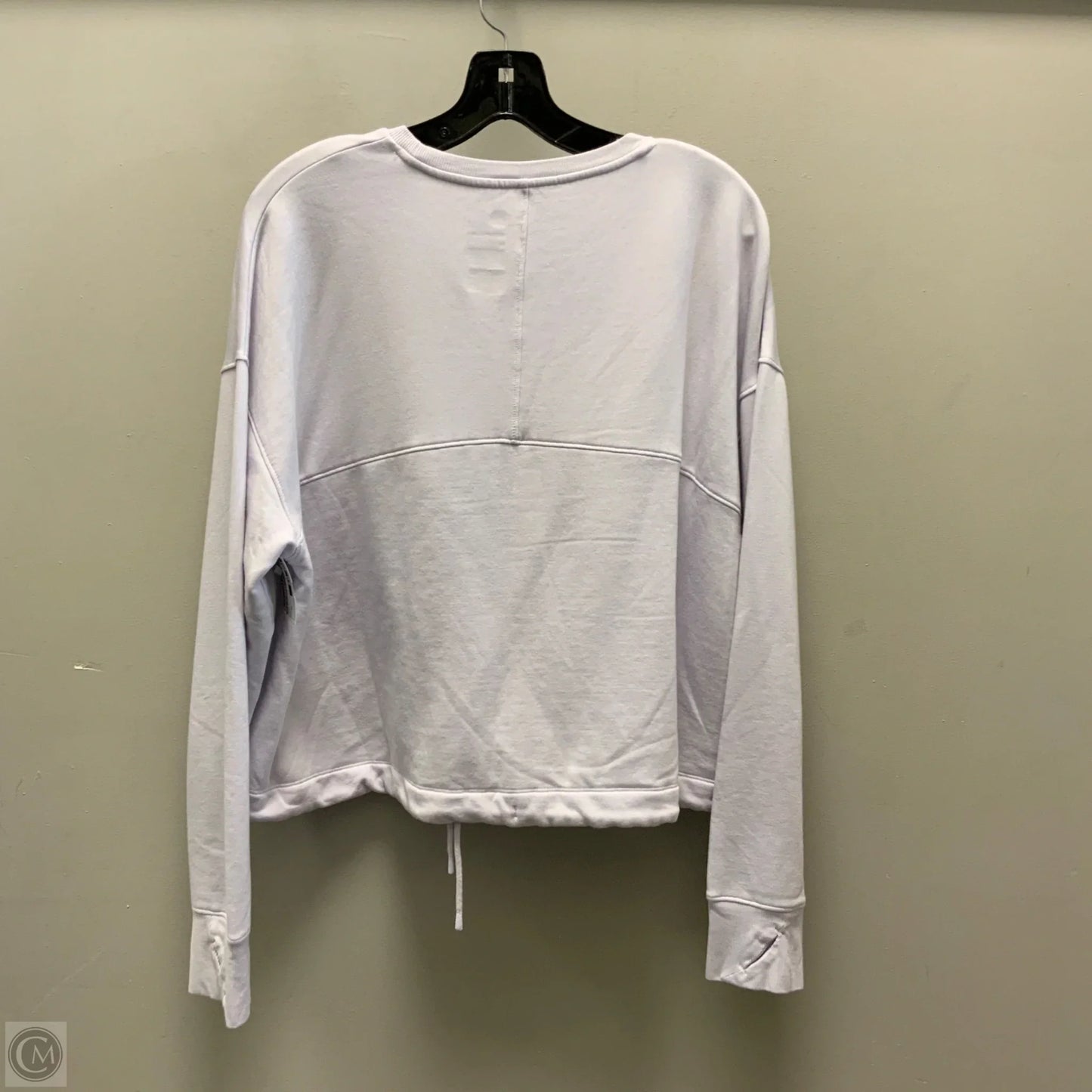 Athletic Top Long Sleeve Crewneck By All In Motion In Purple, Size: Xl