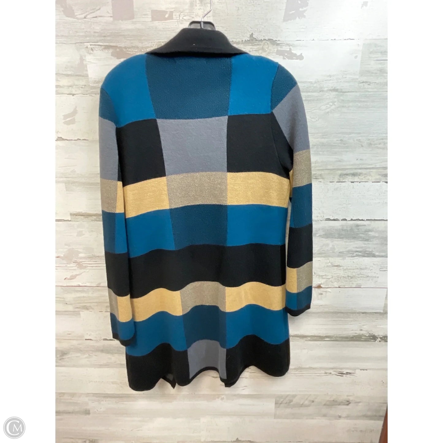 Sweater Cardigan By Kasper In Blue, Size: M