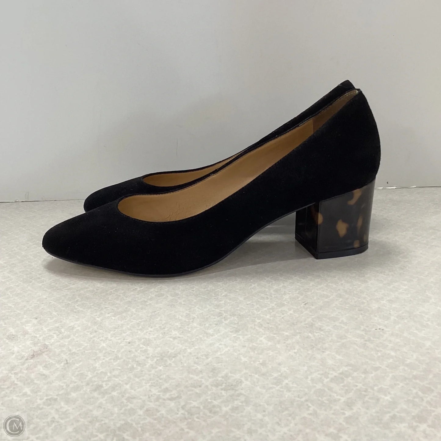 Shoes Heels Block By Talbots In Black, Size: 8.5