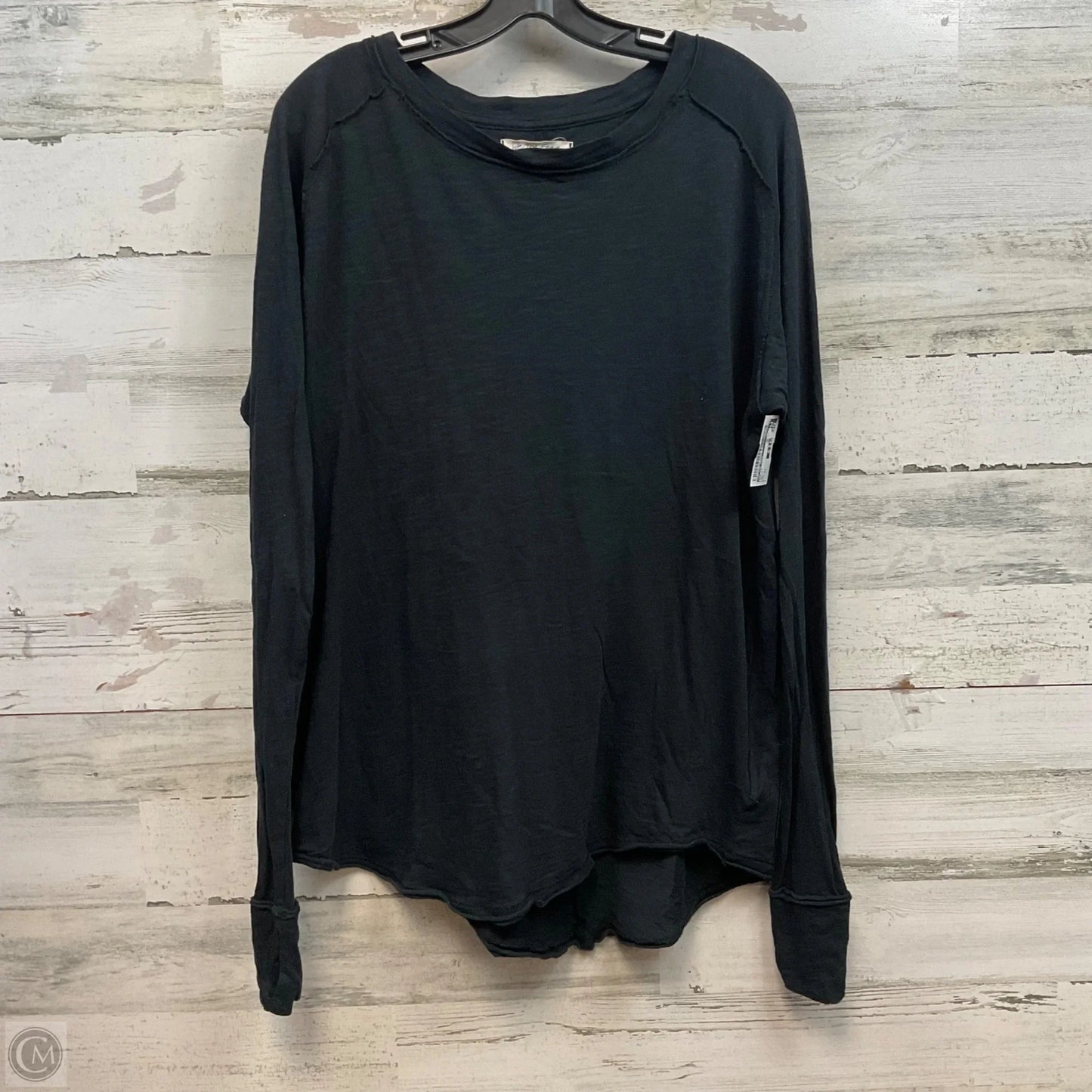 Top Long Sleeve By We The Free In Black, Size: Xs
