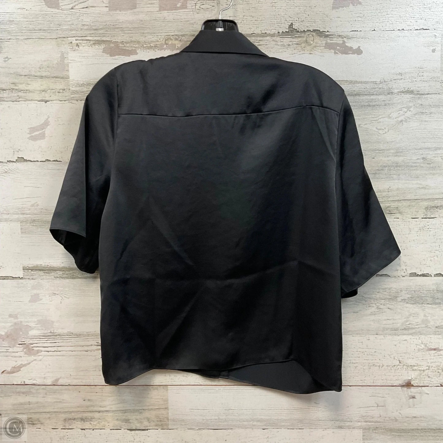 Blouse Short Sleeve By Wilfred In Black, Size: S
