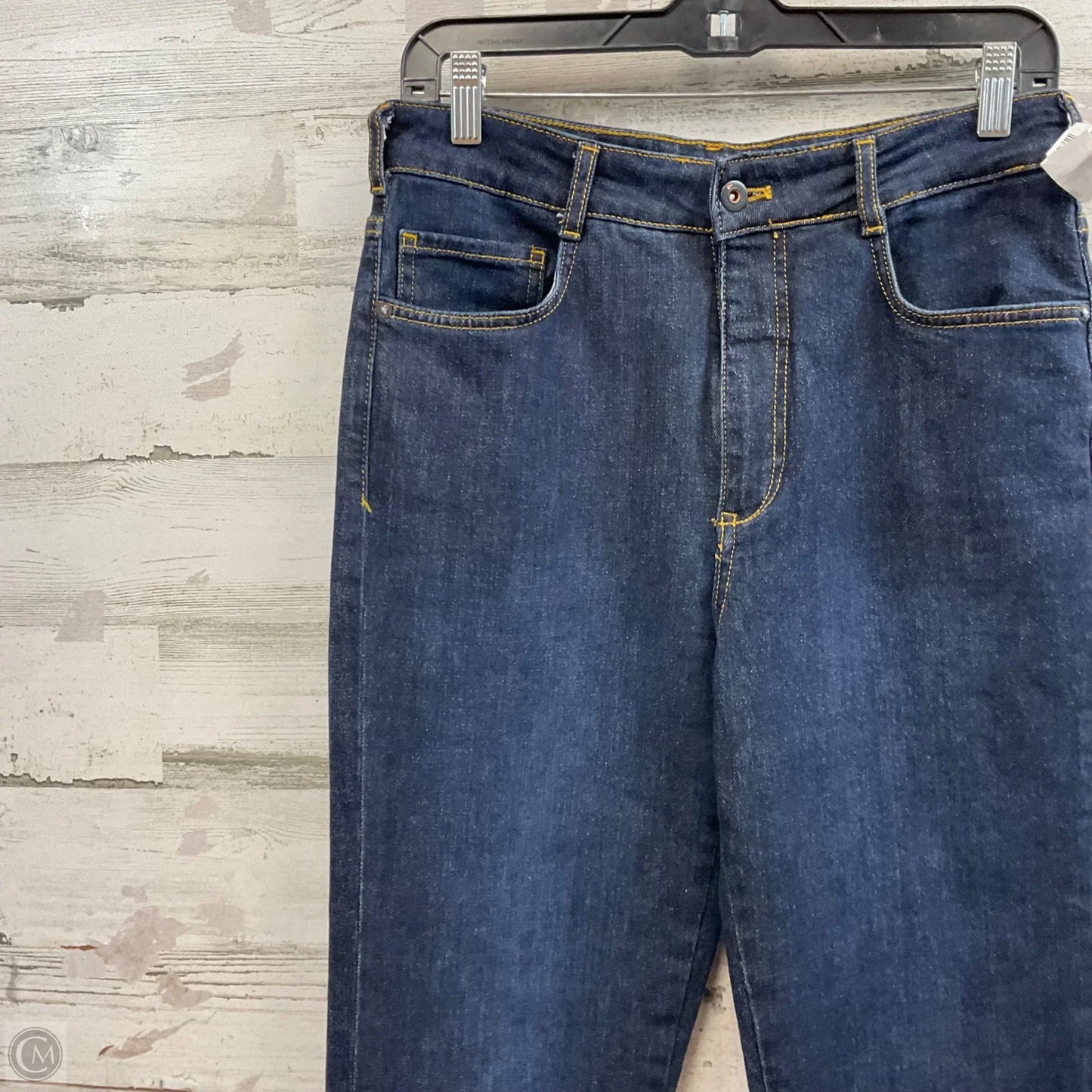 Jeans Straight By Pilcro In Blue Denim, Size: 8