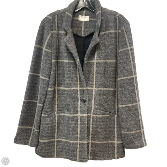 Sweater Cardigan By Z Supply In Grey, Size: M