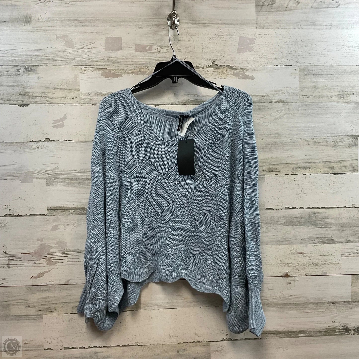 Sweater By Moon And Madison In Blue, Size: Xs