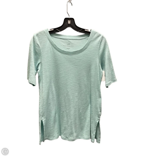 Top Short Sleeve By J. Jill In Green, Size: Xs