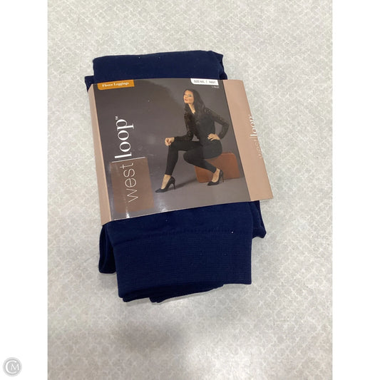Tights By West Loop In Blue, Size: M