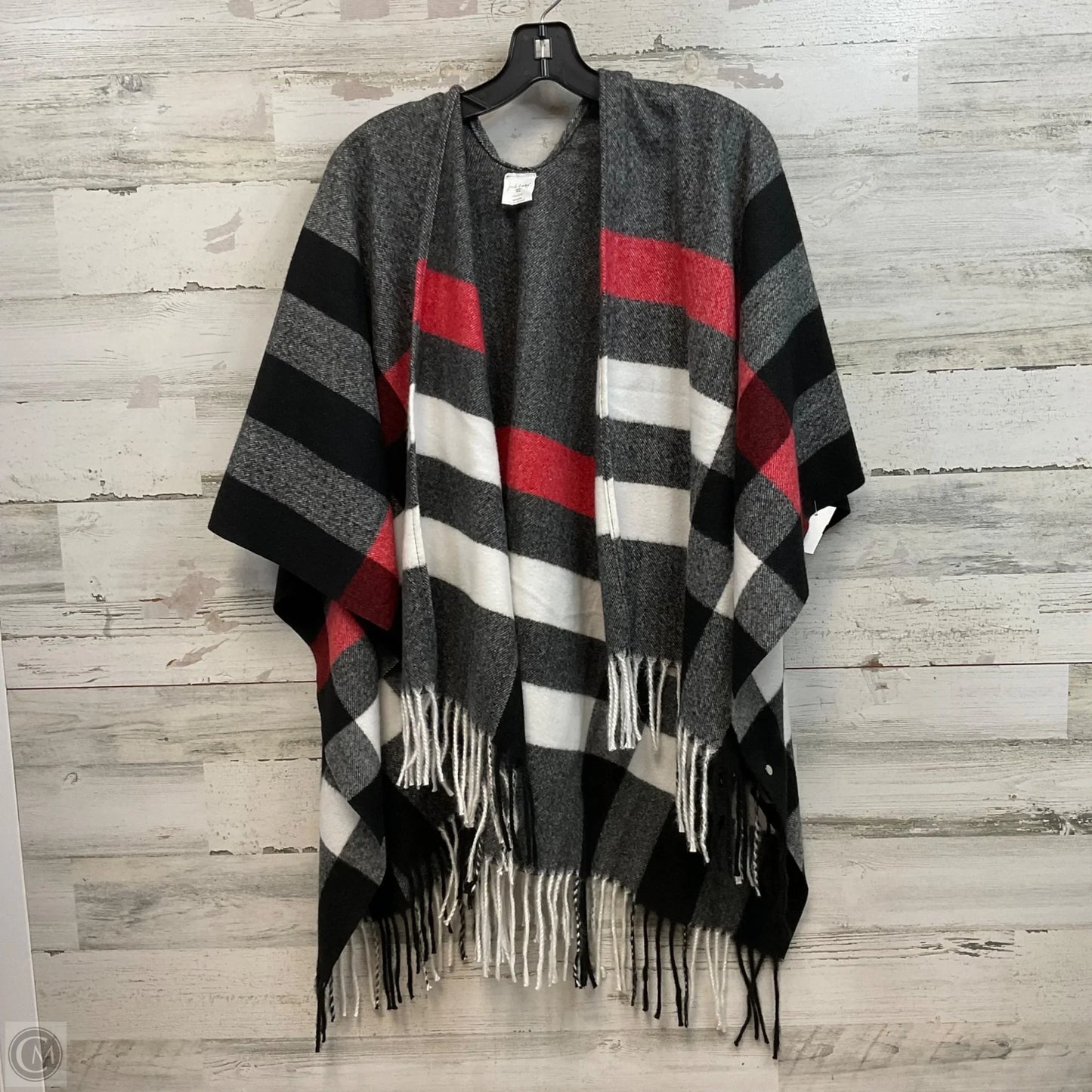 Shawl By Jack & Missy In Grey, Size: Osfm