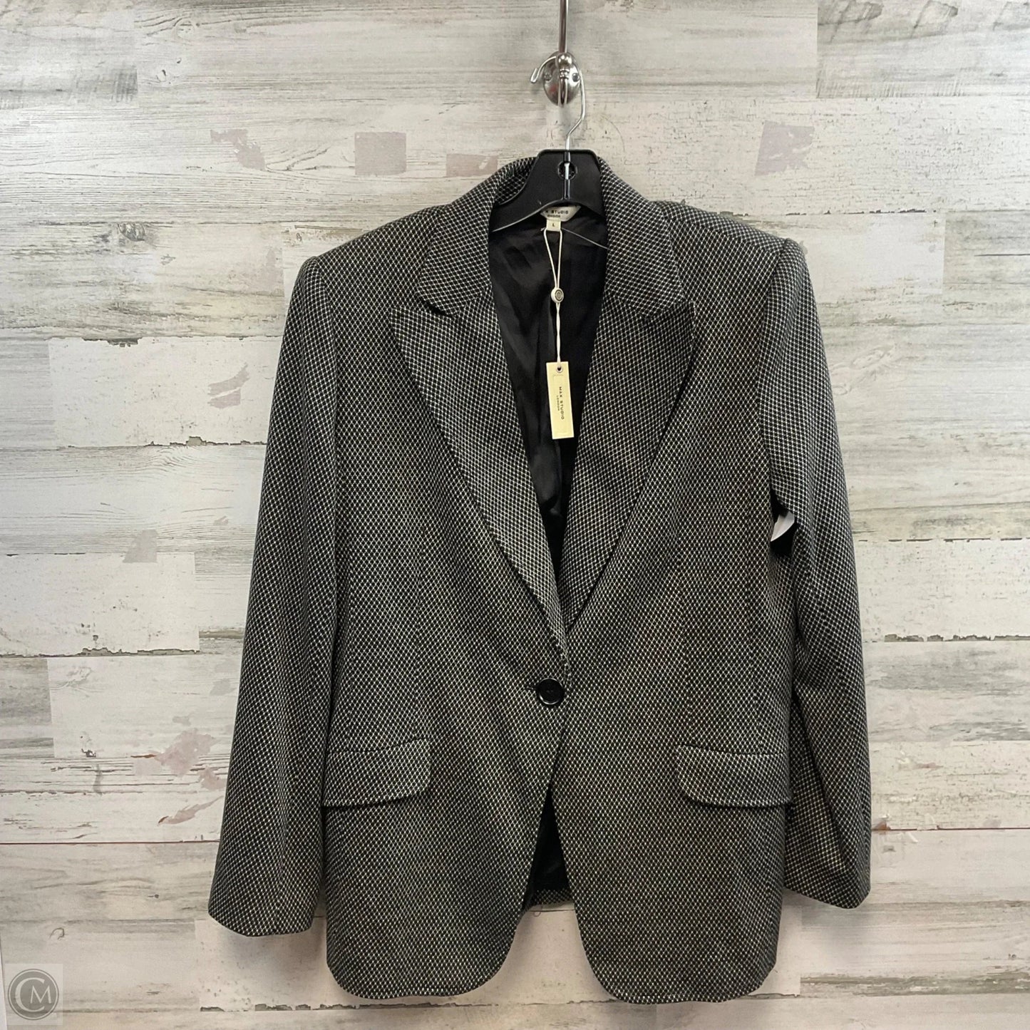 Blazer By Max Studio In Black, Size: L