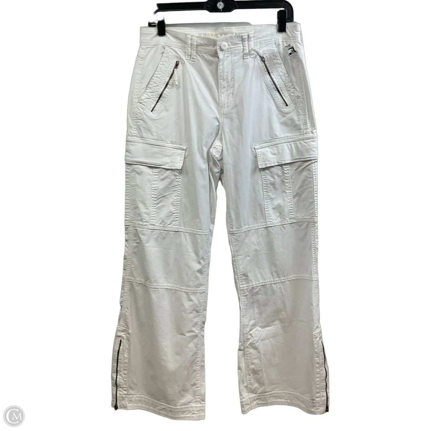 Pants Cargo / Utility By American Eagle In White Denim, Size: 6