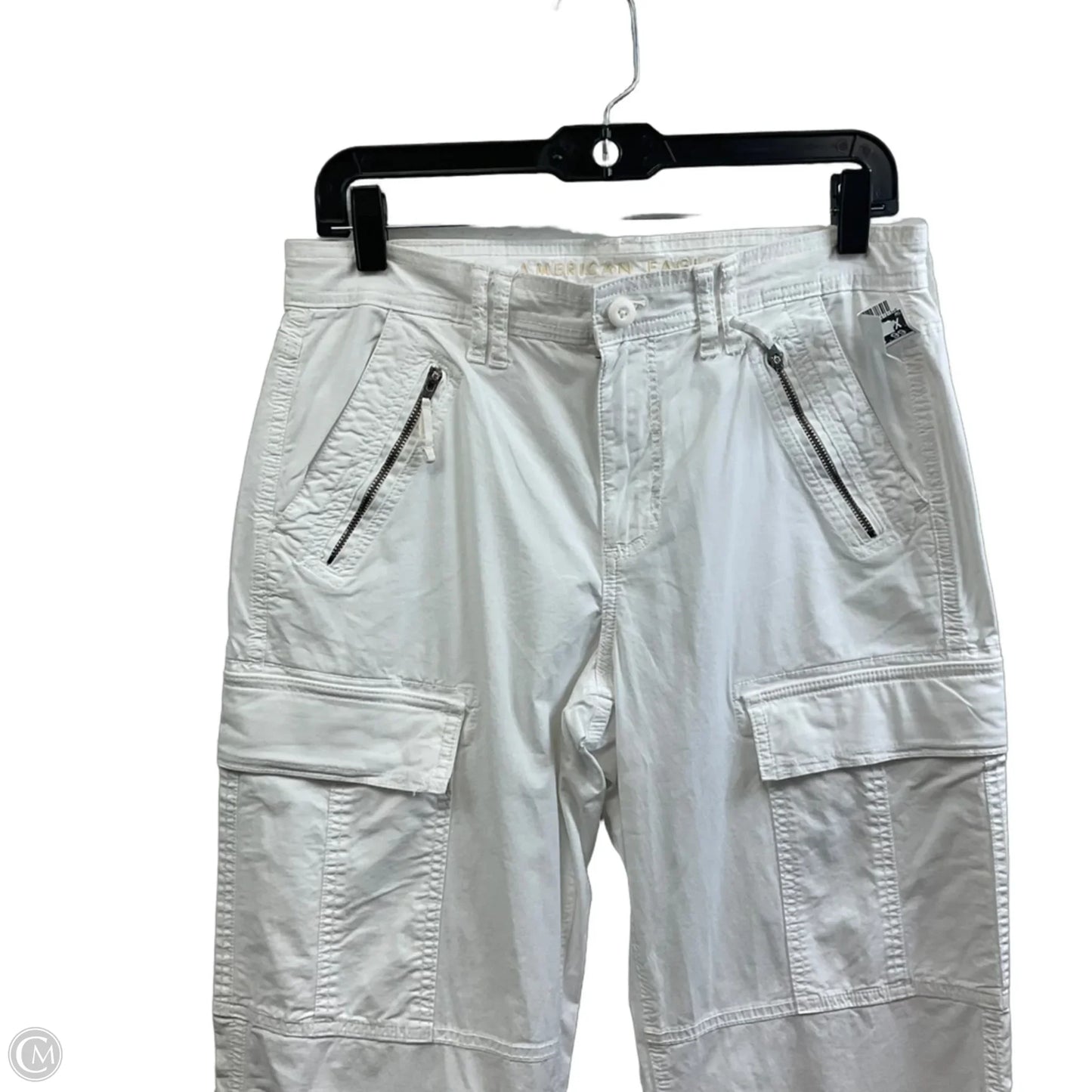 Pants Cargo / Utility By American Eagle In White Denim, Size: 6