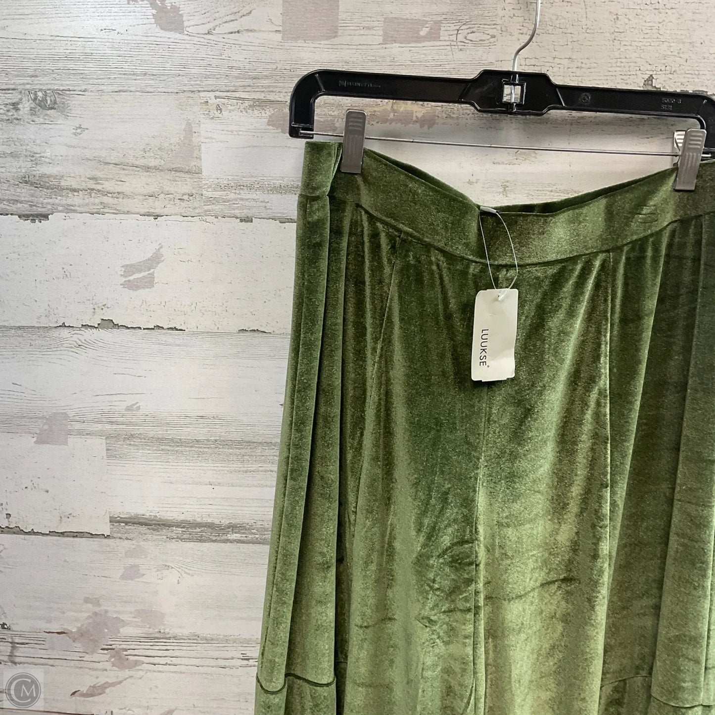 Pants Corduroy By LUUKSE In Green, Size: L