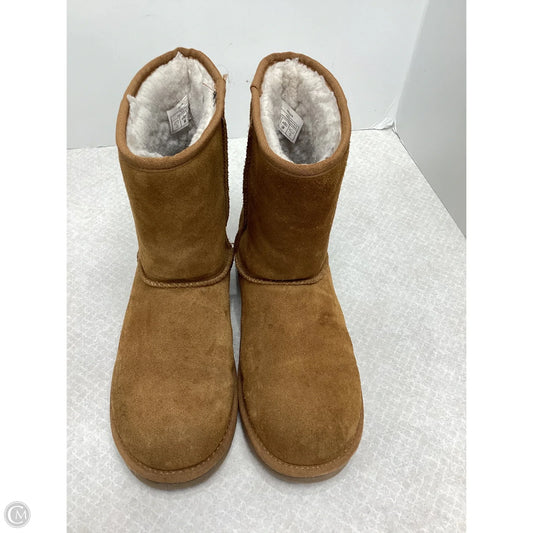 Boots Ankle Flats By Koolaburra By Ugg In Brown, Size: 8