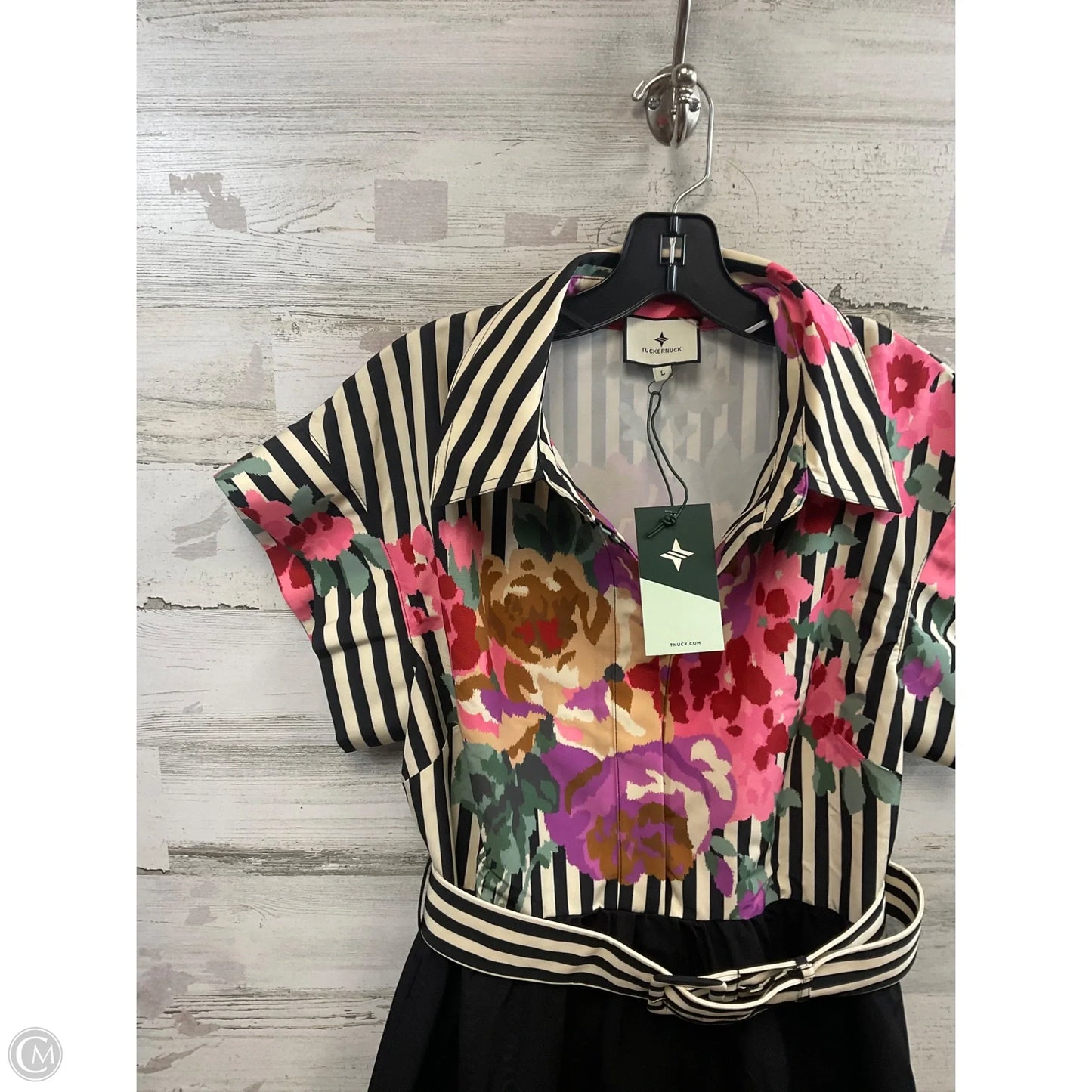 Dress Casual Maxi By Tuckernuck In Black, Size: L