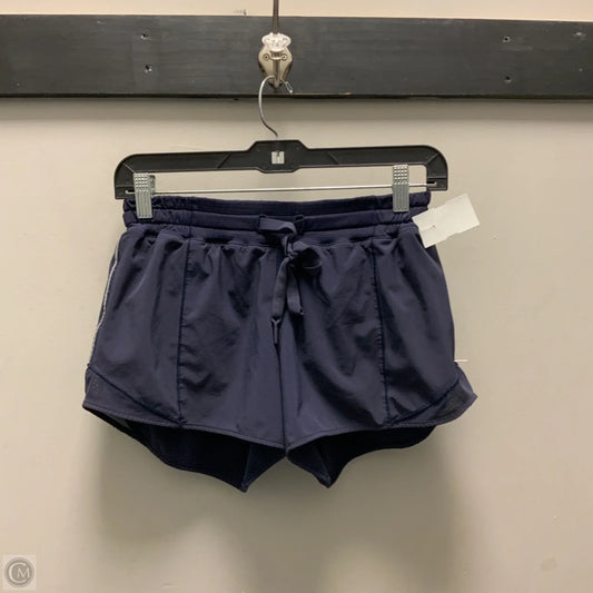 Athletic Shorts By Lululemon In Blue, Size: S