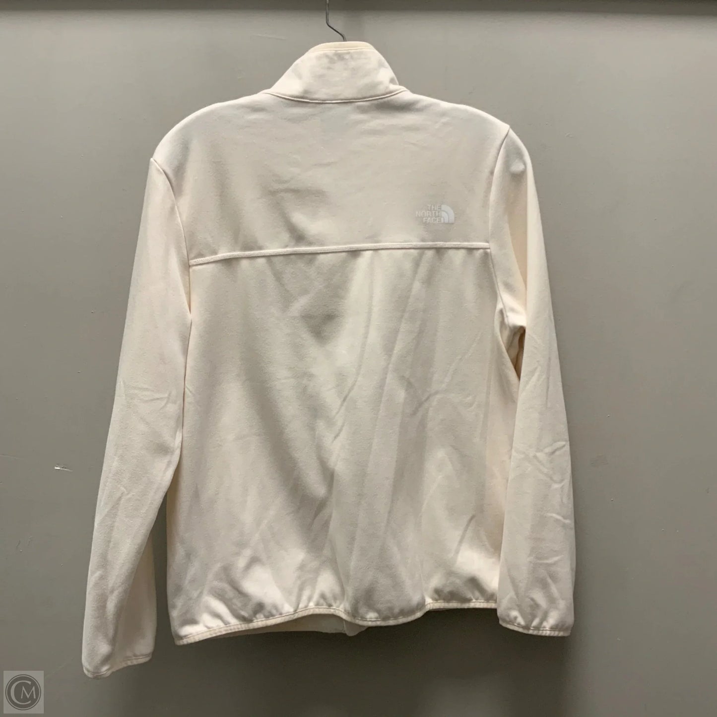 Athletic Jacket By The North Face In White, Size: L