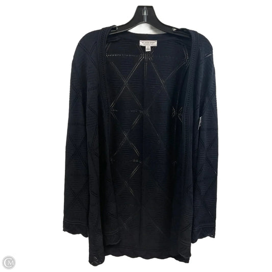 Sweater Cardigan Luxury Designer By St John Collection In Black, Size: S