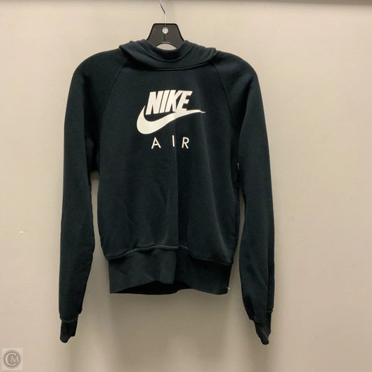 Athletic Sweatshirt Hoodie By Nike Apparel In Black, Size: S