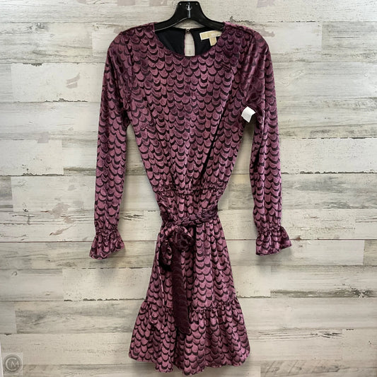 Dress Party Short By Michael By Michael Kors In Purple, Size: Xs