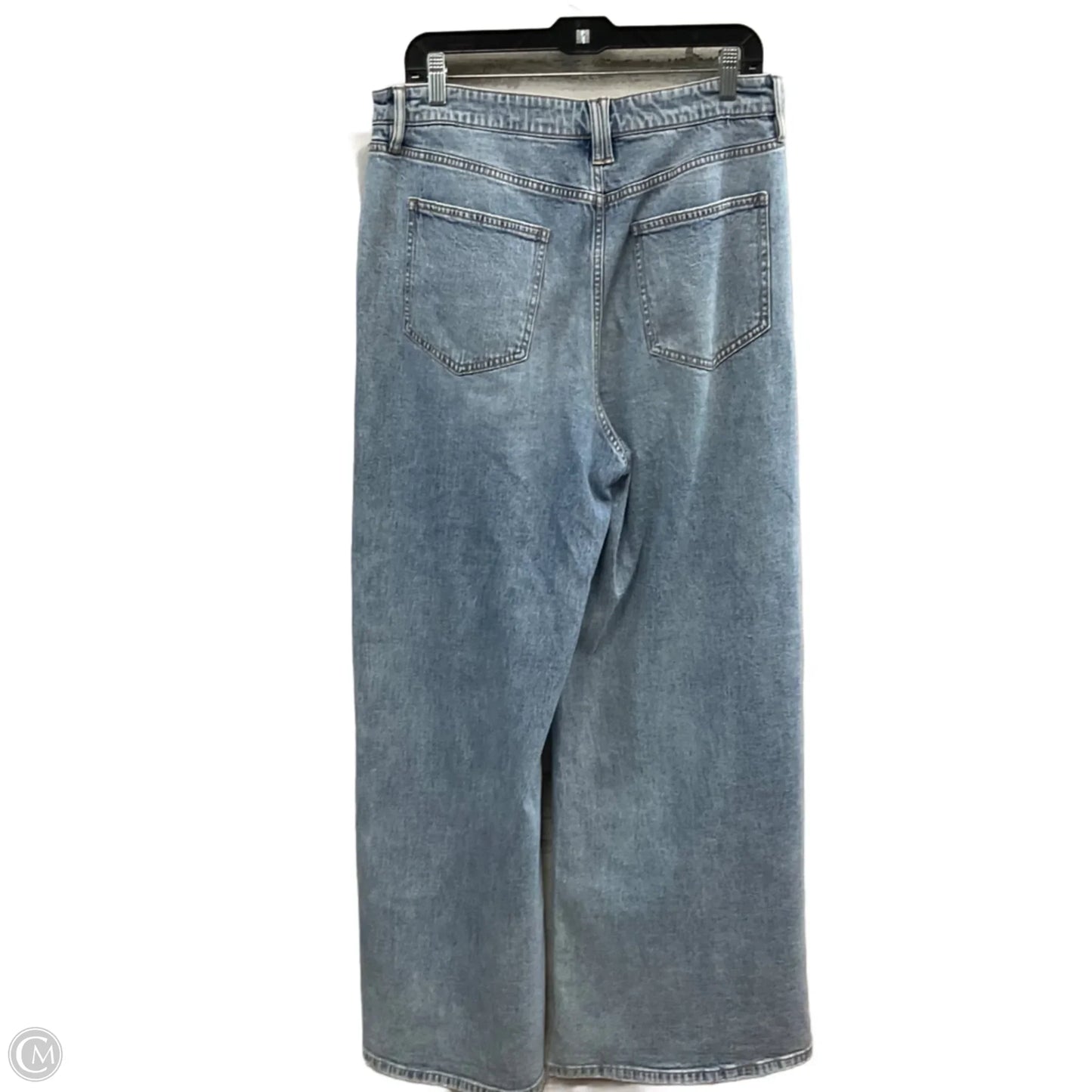 Jeans Wide Leg By On 34th In Blue Denim, Size: 14