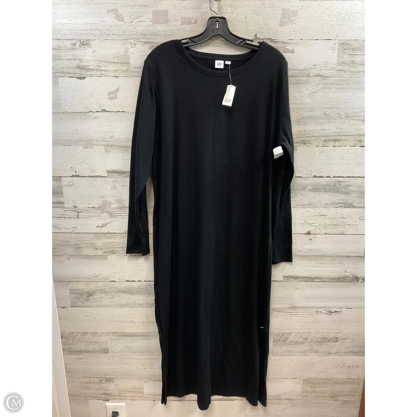 Dress Casual Maxi By Gap In Black, Size: Xl
