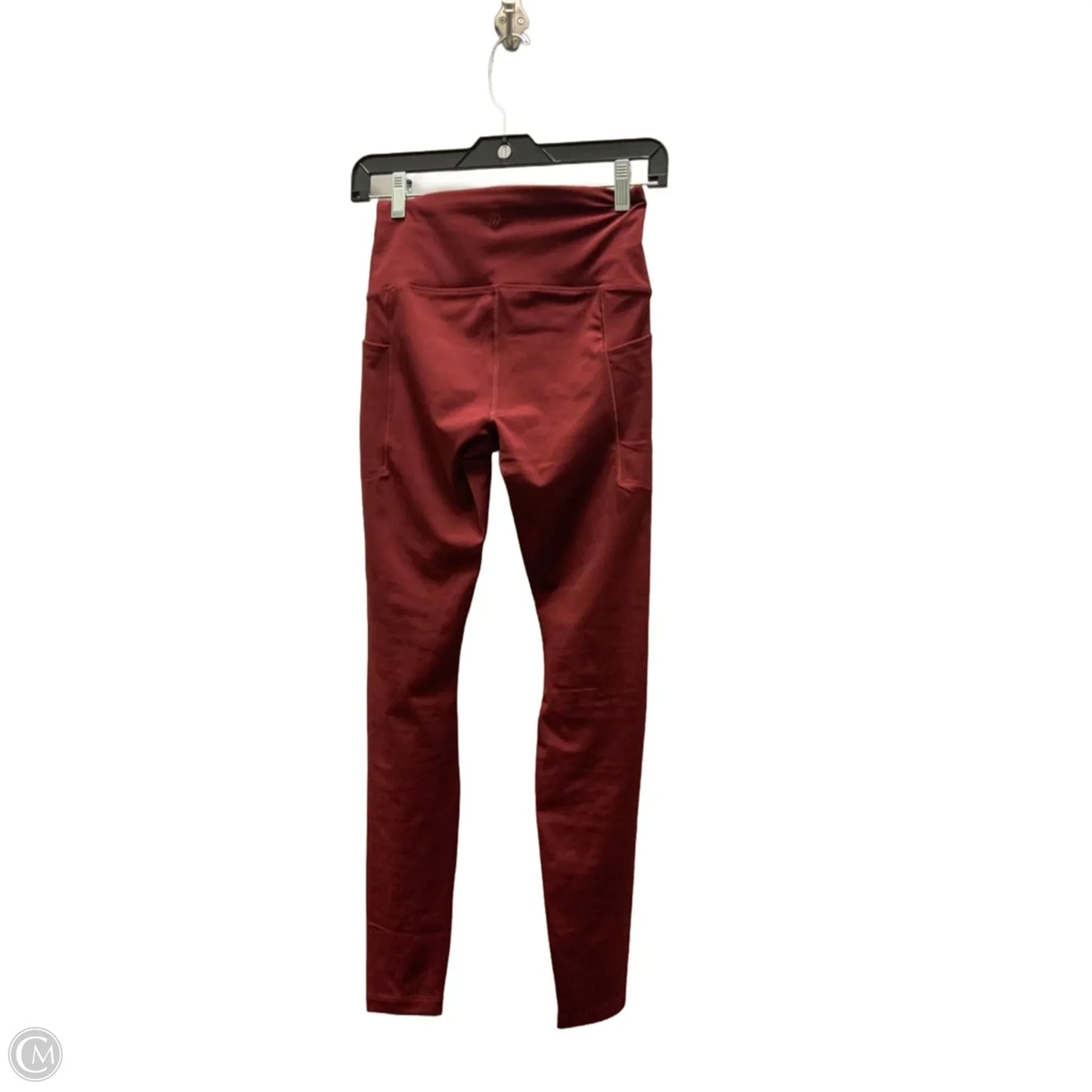 Athletic Leggings By All In Motion In Maroon, Size: Xs