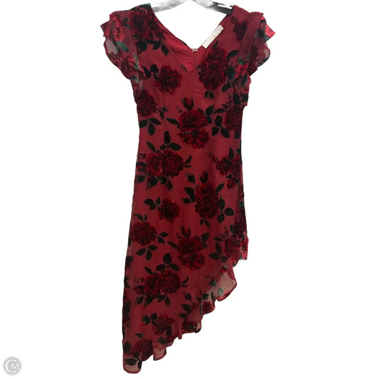 Dress Casual Midi By RACHEL PARCELL In Red, Size: Xs