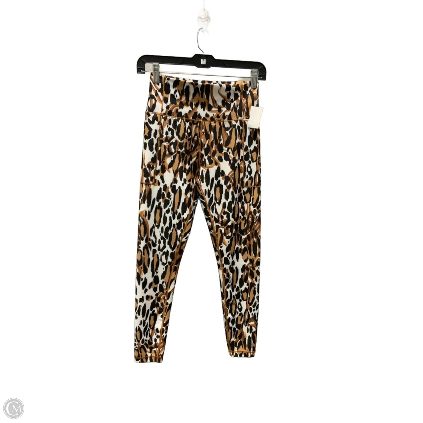 Athletic Leggings By Xersion In Brown, Size: S