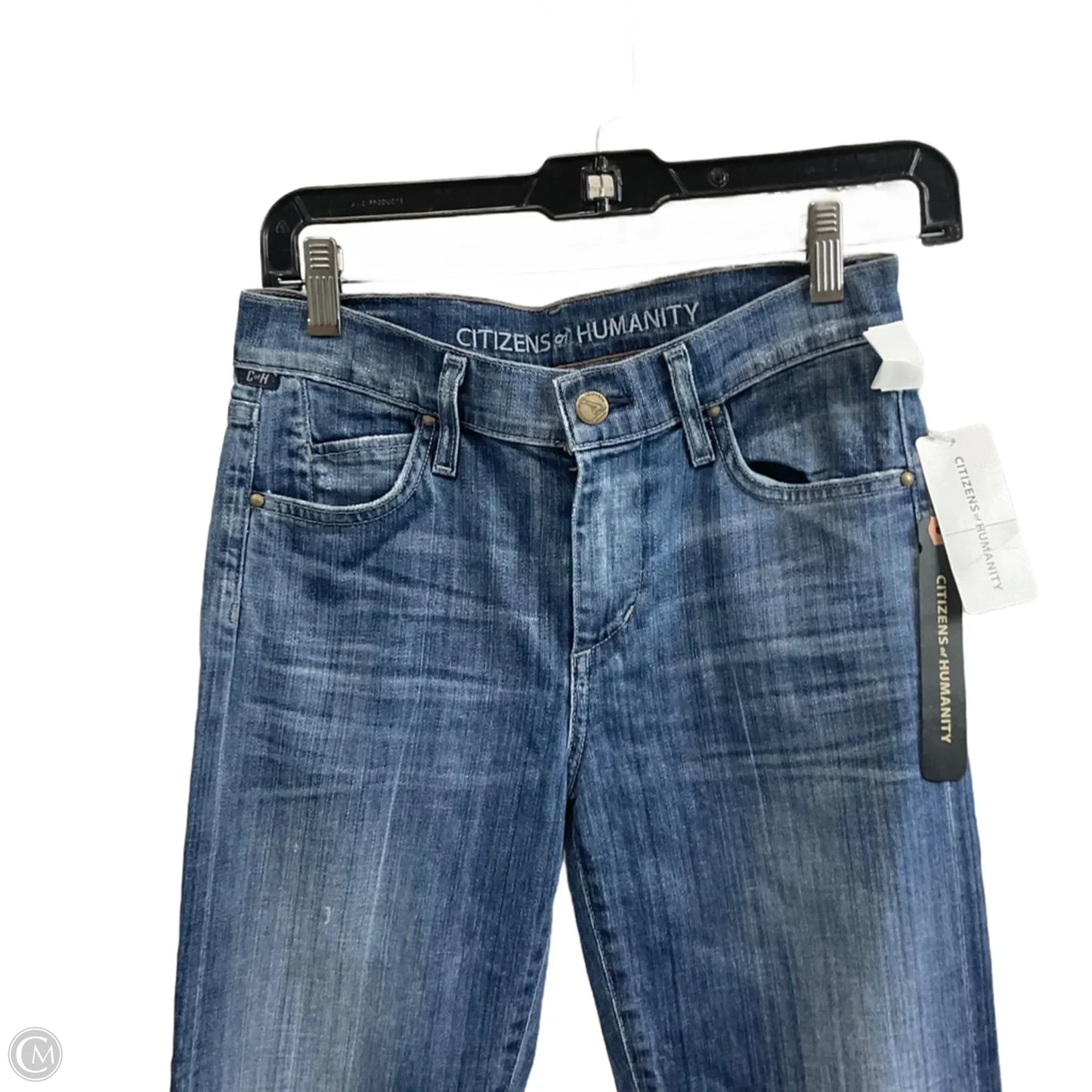Jeans Straight By Citizens Of Humanity In Blue Denim, Size: 0