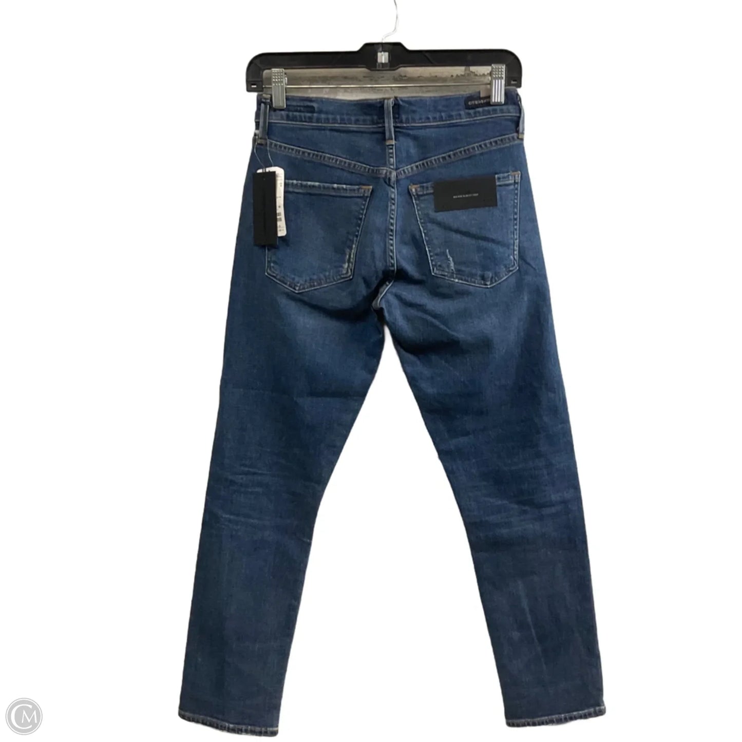 Jeans Straight By Citizens Of Humanity In Blue Denim, Size: 0