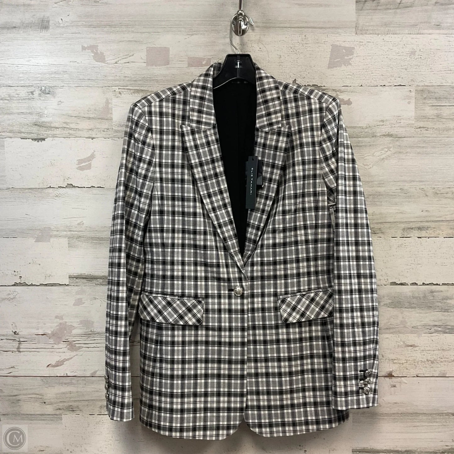 Blazer By Elie Tahari In Black & White, Size: S