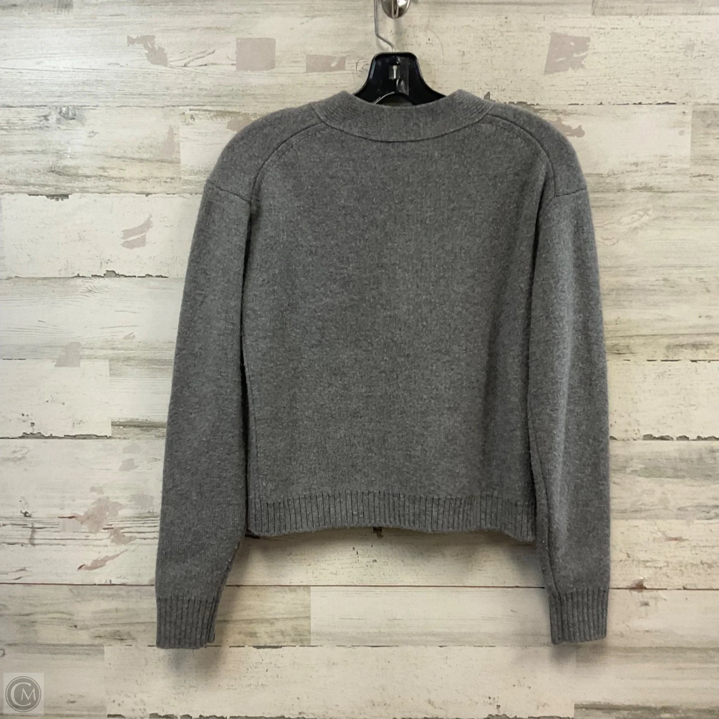 Sweater Cardigan By THAKOON In Grey, Size: S