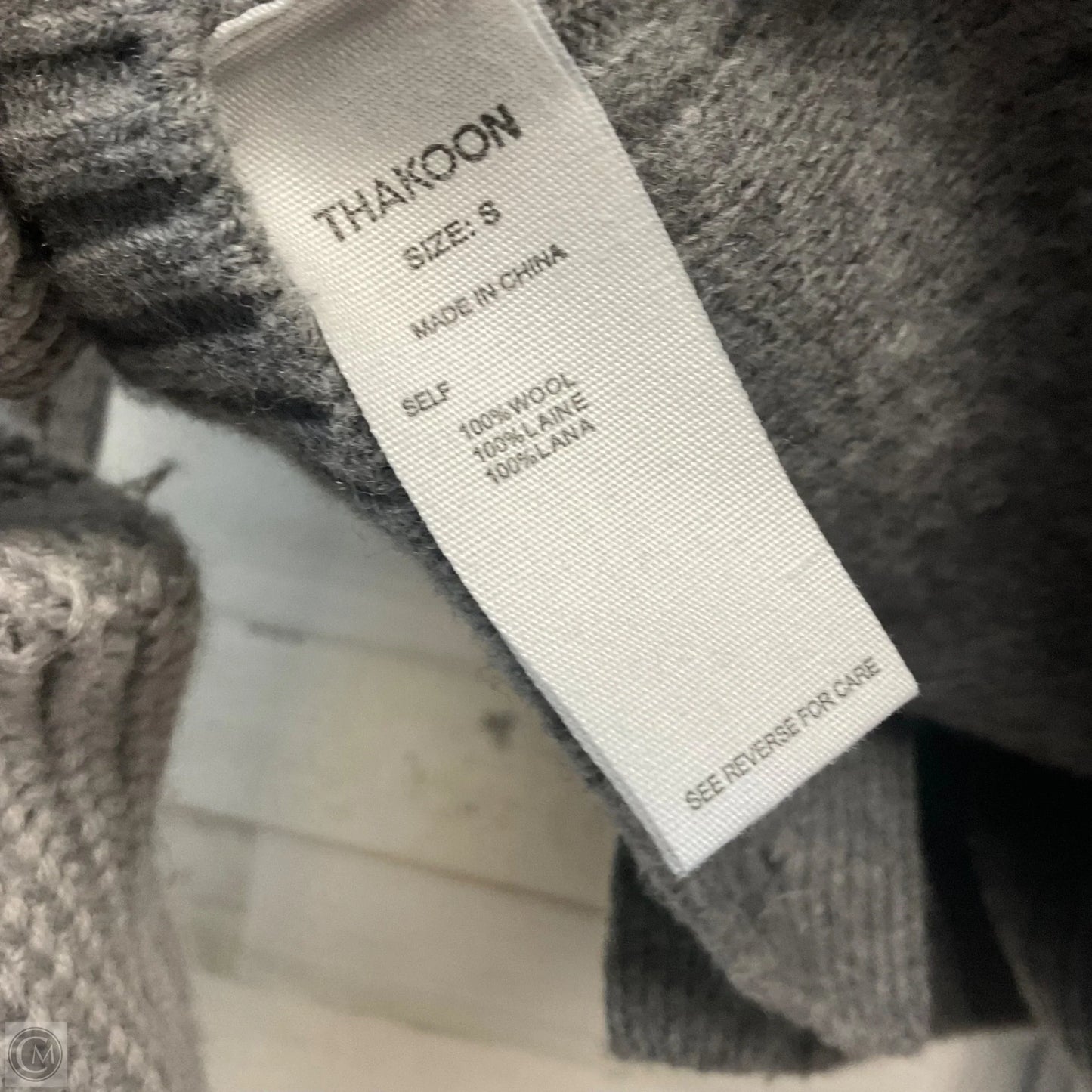 Sweater Cardigan By THAKOON In Grey, Size: S