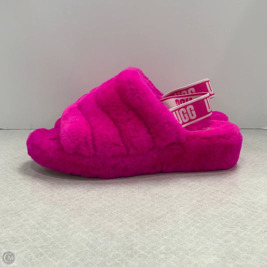 Slippers By Ugg In Pink, Size: 10