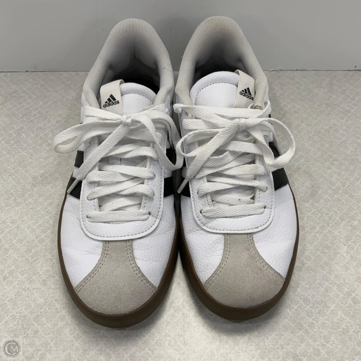 Shoes Athletic By Adidas In White, Size: 9