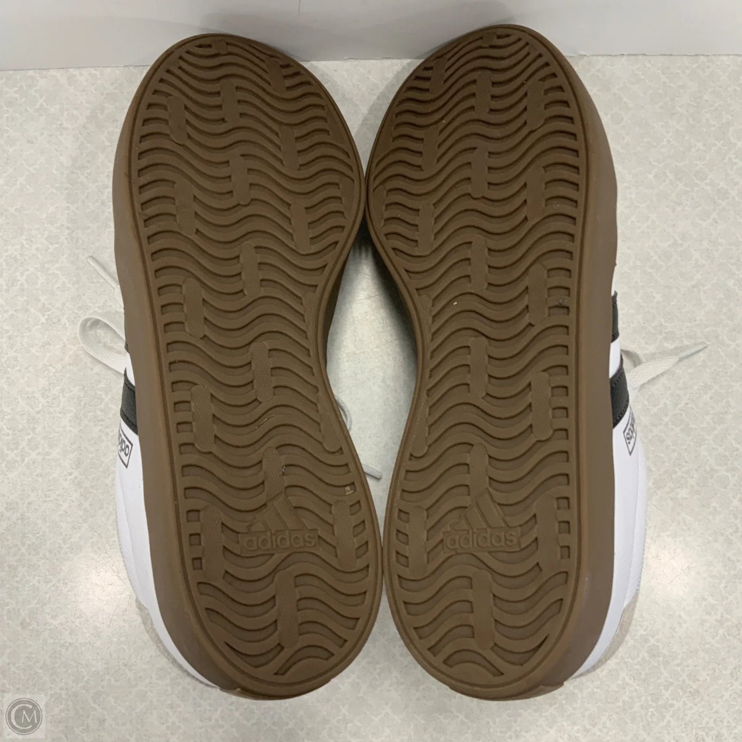 Shoes Athletic By Adidas In White, Size: 9