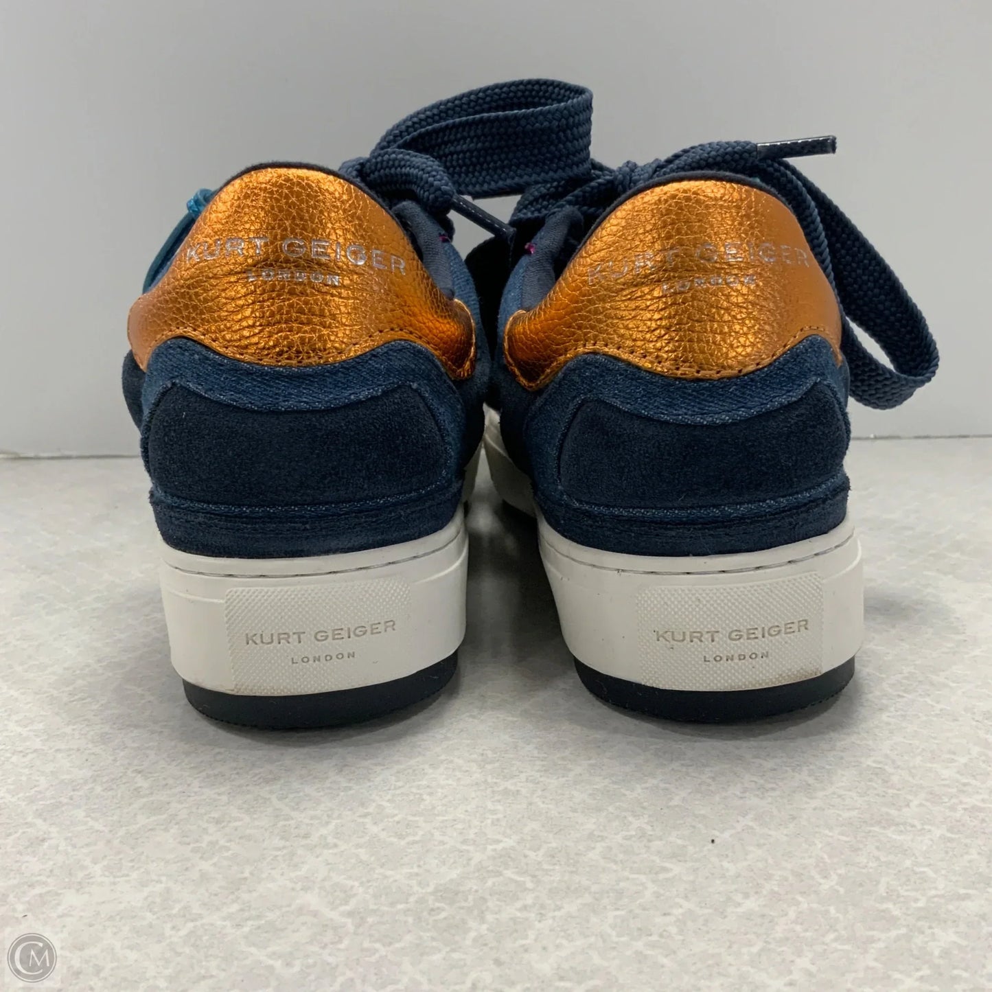 Shoes Designer By Kurt Geiger In Blue, Size: 9